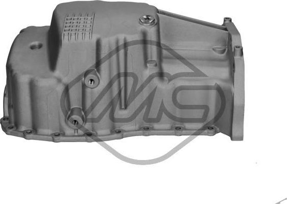 Масляный поддон картера двигателя Metalcaucho (алюминий). Артикул 05498