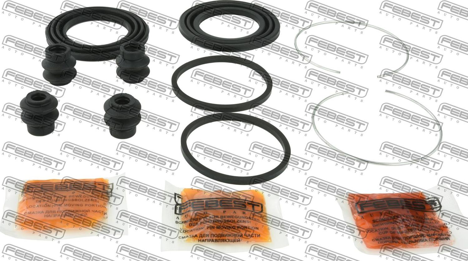 Ремкомплект тормозного суппорта Febest. Артикул 0175-M100AF