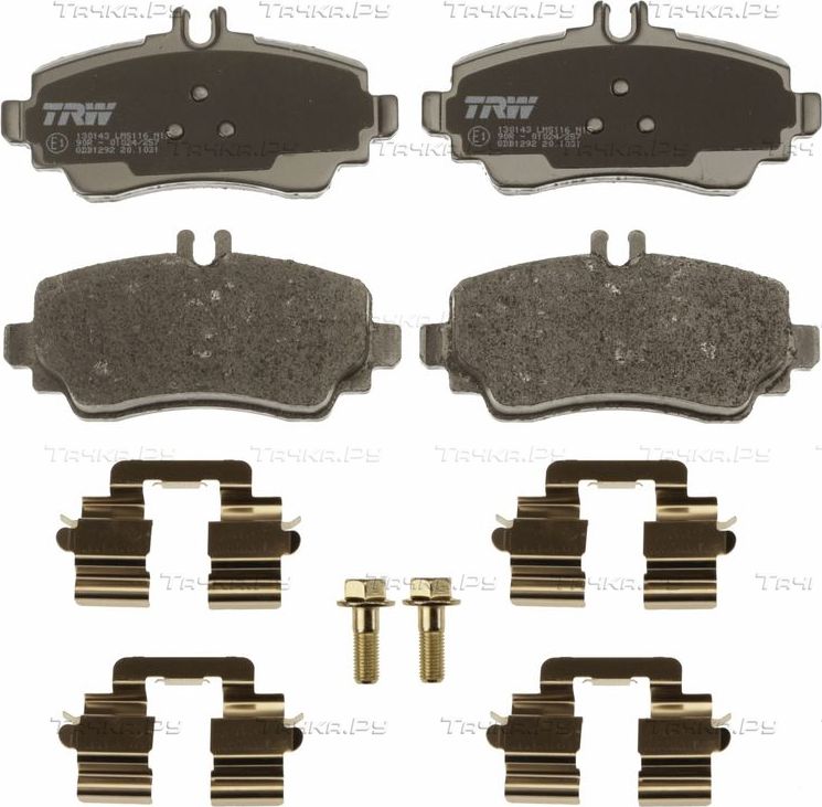 Тормозные колодки TRW COTEC. Артикул GDB1292