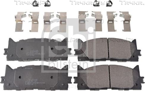 Тормозные колодки Febi Bilstein. Артикул 170789