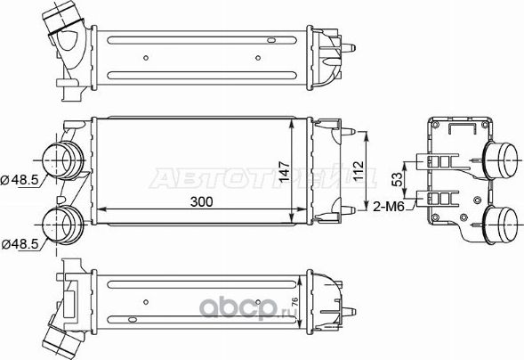 Интеркуллер CITROEN BERLINGO 08-C4 10-PEUGEOT 30 (SAT). Артикул ST2110014