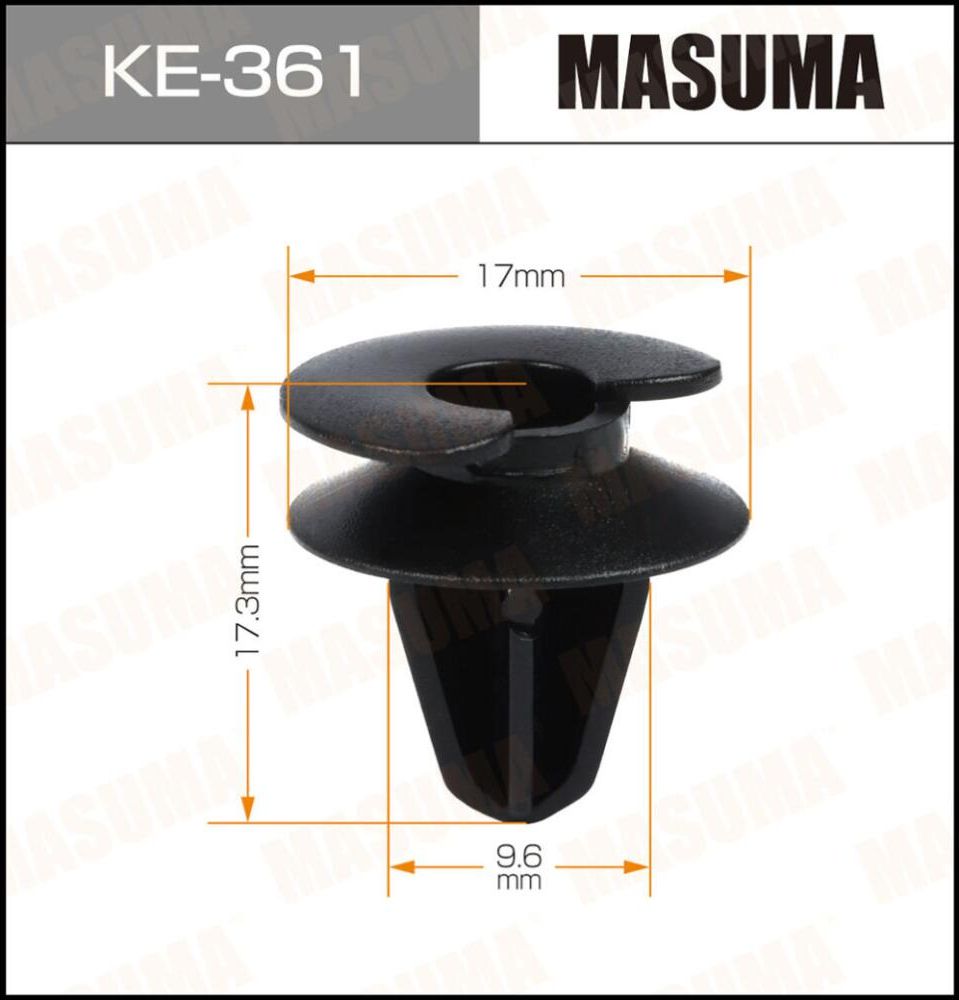 Клипса Masuma. Артикул KE-361