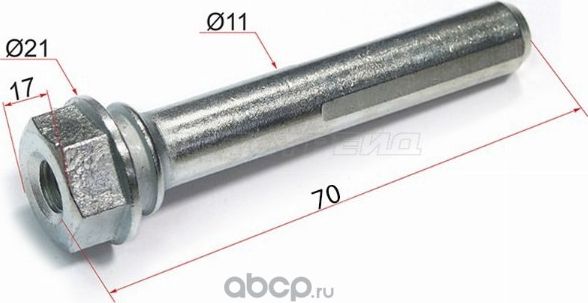 НАПРАВЛЯЮЩАЯ СУППОРТА FR TOYOTA CAMRY 2001- ACV3 (SAT). Артикул ST4771533050