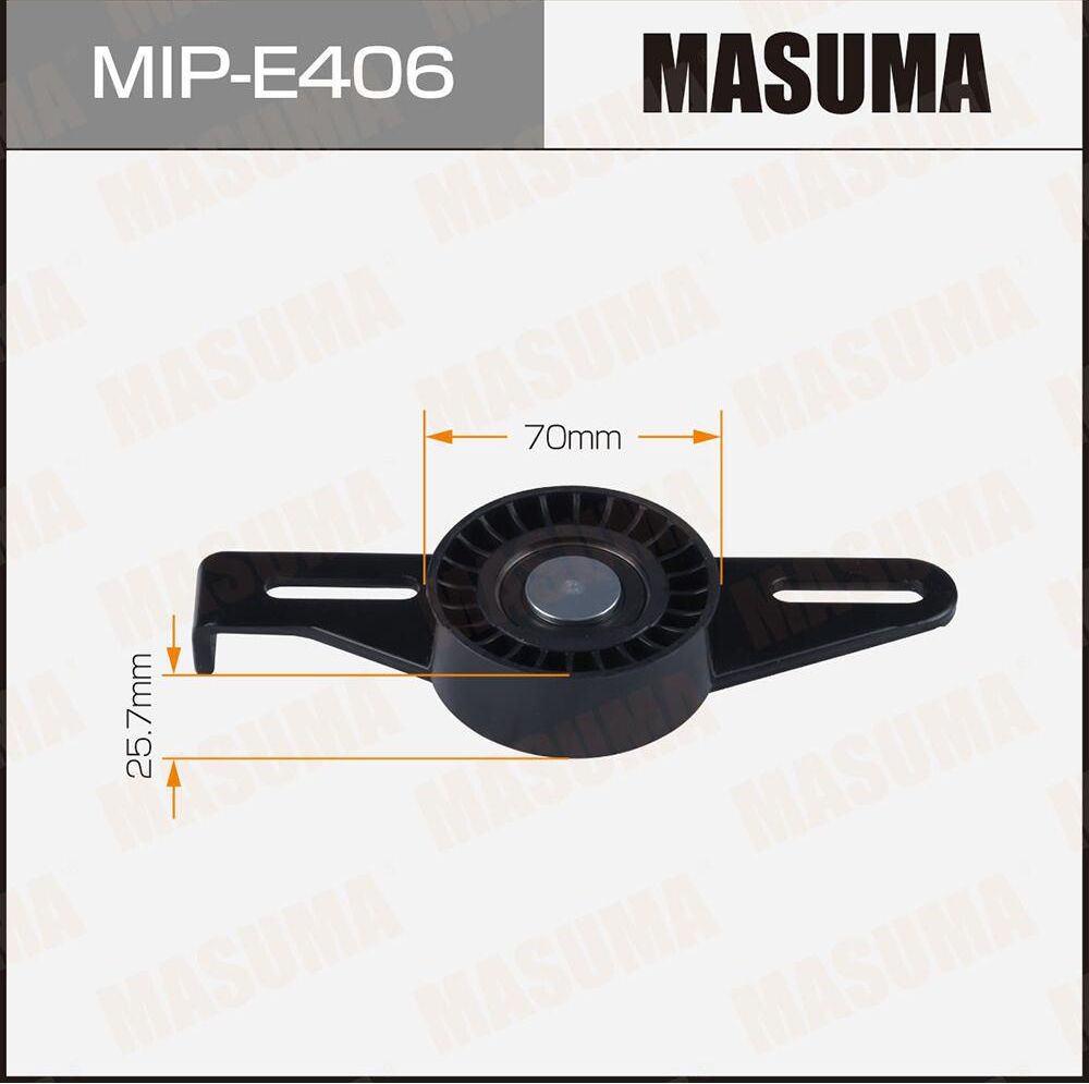Ролик натяжителя ремня привода навесного оборудования, (Masuma). Артикул MIPE406