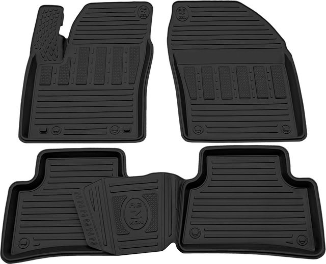 Коврики Rezkon резиновые для салона Toyota CH-R 2018-2026. Артикул 1034050100