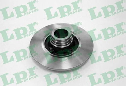 Тормозной диск LPR задний для Renault Clio I 1990-1998. Артикул R1391P