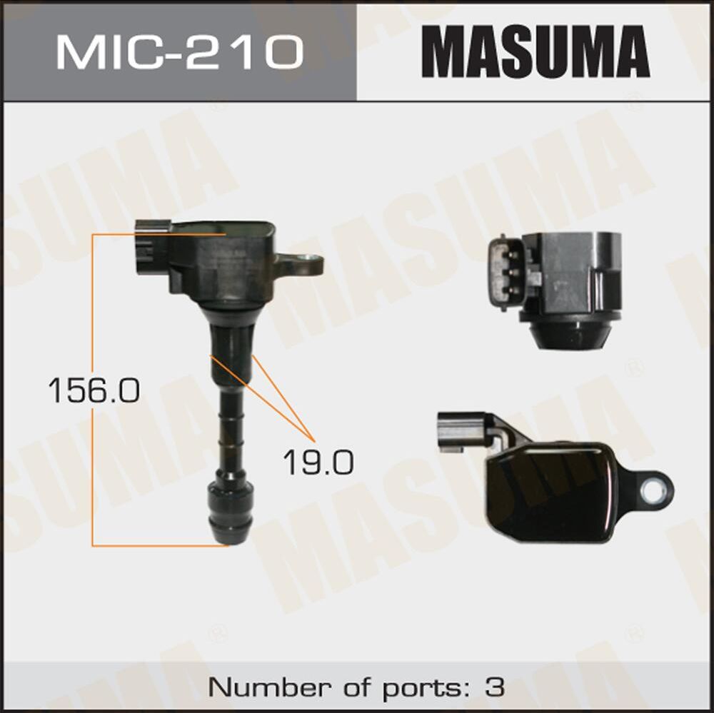 Катушка зажигания Masuma. Артикул MIC-210
