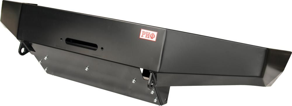 Бампер силовой РИФ передний без доп. фар и защитной дуги для Nissan Patrol Y61 1997-2004. Артикул RIFY61-10306