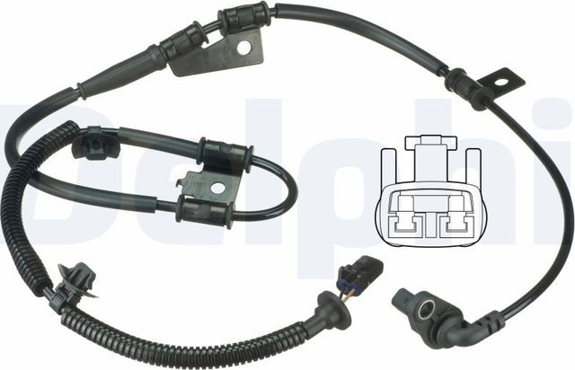 Датчик ABS Delphi для Hyundai Tucson I 2004-2010. Артикул SS20505