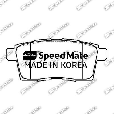 Тормозные колодки SpeedMate. Артикул SM-BPJ588