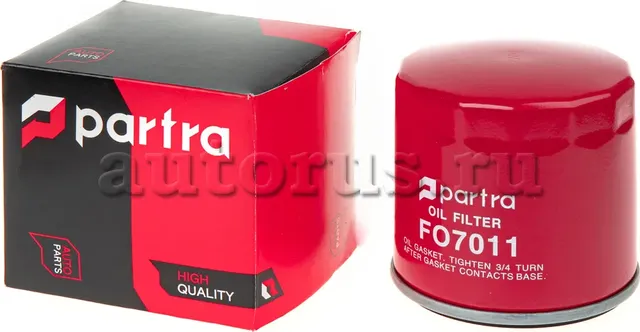 Фильтр масляный (Partra). Артикул FO7011