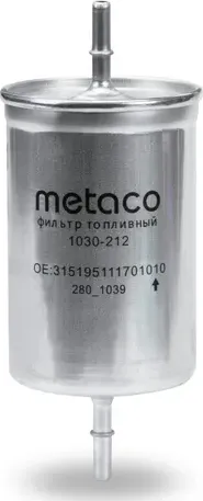 Фильтр топливный (Metaco). Артикул 1030-212
