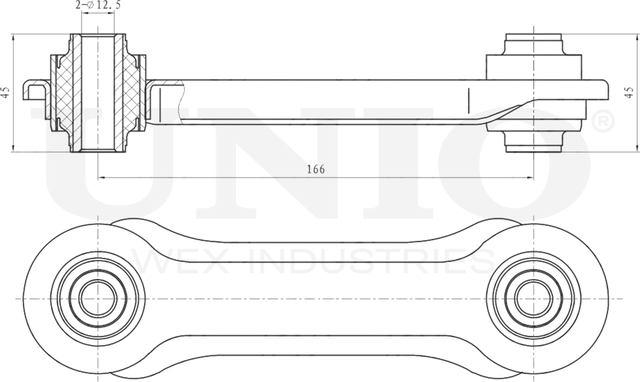 Рычаг подвески (Unio). Артикул SSP-40120