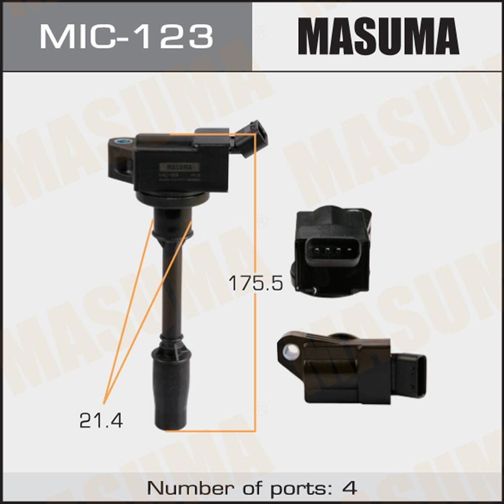Катушка зажигания Masuma. Артикул MIC-123