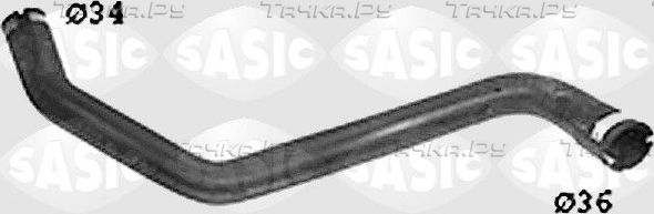 Патрубок радиатора (системы охлаждения) Sasic. Артикул SWH6609