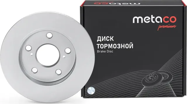 Диск тормозной задний TOYOTA AURIS (2006>) (Metaco). Артикул 3060-512