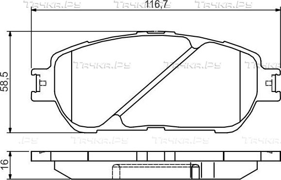 Тормозные колодки Bosch (Low-Metallic) передние для Lexus ES III 2001-2003. Артикул 0 986 495 160