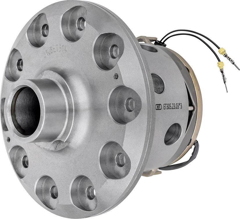 Блокировка дифференциала HF Differential электрическая 10 шлицев для УАЗ Hunter (гражданский мост) 2003-2026. Артикул ET305