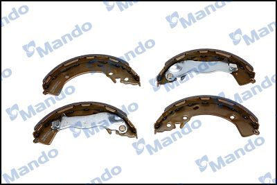 Тормозные колодки Mando задние для Hyundai i10 I 2008-2017. Артикул MLH20