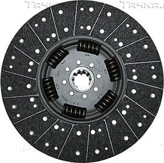 Диск сцепления Zentparts для DAF XF 105 2005-2026. Артикул Z41003