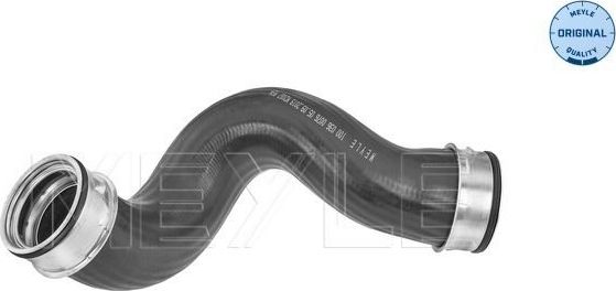 Патрубок интеркулера Meyle (AEM (этилен-акрилатный каучук)). Артикул 100 036 0076