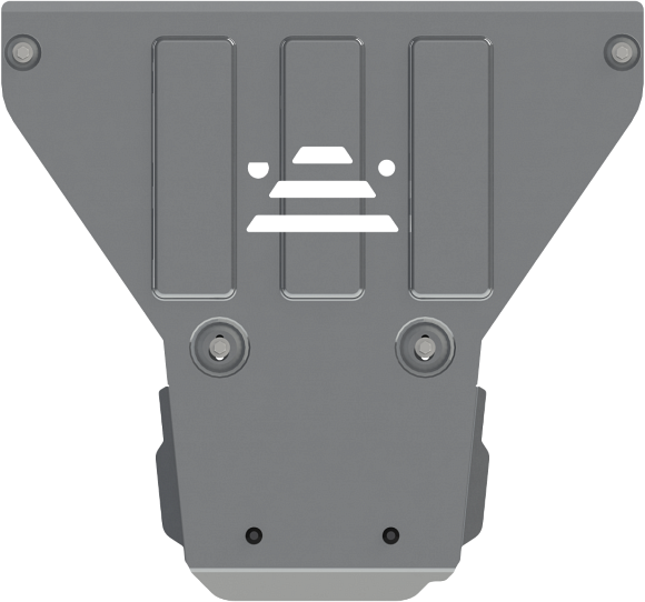 Защита алюминиевая Шериф (4 мм) для КПП Audi Q8 2018-2026. Артикул 02.2978 V1