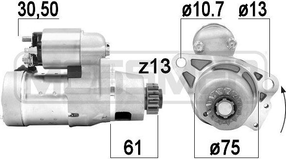 Стартер Era OEM для Nissan Teana J31 2003-2008. Артикул 220845