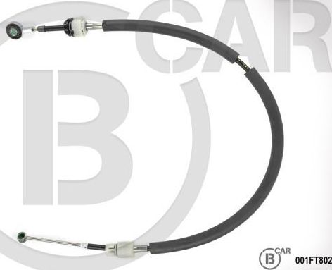 Трос переключения передач КПП B CAR для Fiat Punto III Punto Evo 2008-2012. Артикул 001FT802