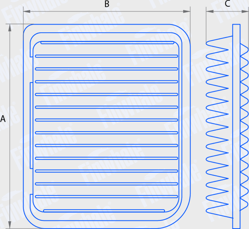 Воздушный фильтр Finwhale. Артикул AF924