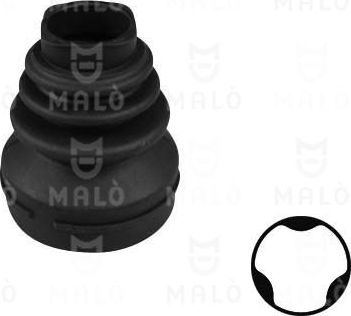 Пыльник ШРУСа внтуренний/наружный Malò (резина). Артикул 183064
