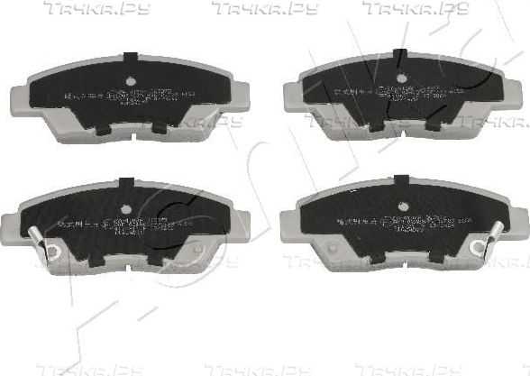 Тормозные колодки ASHIKA передние для Honda Insight II 2009-2014. Артикул 50-04-410