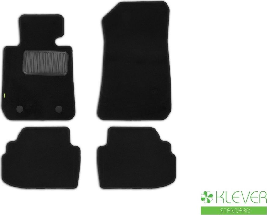 Коврики Klever Standard для салона BMW 3 E92 АКПП купе 2005-2013. Артикул KLEVER020508101210kh