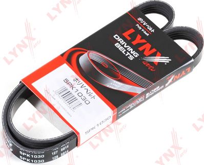 Приводной ремень поликлиновой LYNXauto для Fiat Croma II 2005-2011. Артикул 5PK1030