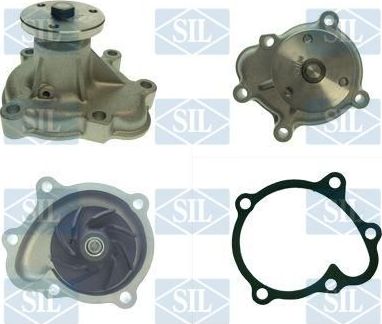 Помпа (водяной насос) Saleri/SIL для Opel Combo C 2001-2011. Артикул PA1509