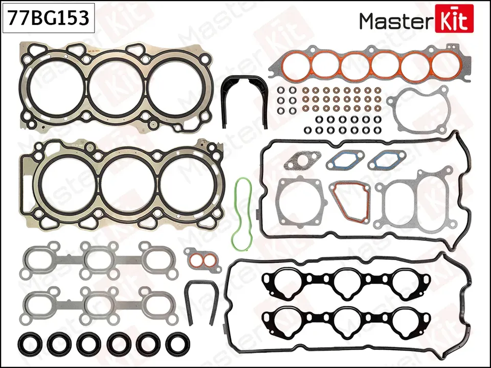 Полный комплект прокладок RENAULT V4Y 701, V4Y 711 (Master KIT). Артикул 77BG153