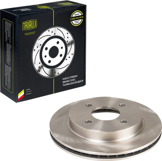 Тормозной диск Trialli задний для Ford Scorpio II 1994-1998. Артикул DF 170120