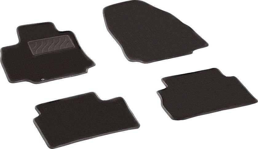 Коврики текстильные Seintex на нескользящей основе для салона Nissan Tiida C11 2004-2014. Артикул 83169