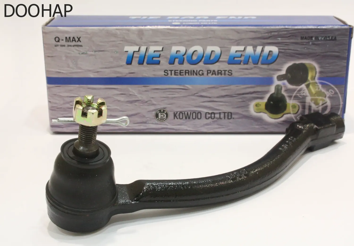 Наконечник рулевой (Корея) HYUNDAI ELANTRA 11-/I30 12-/KIA SOUL 13- RH (Doohap). Артикул DEKK59