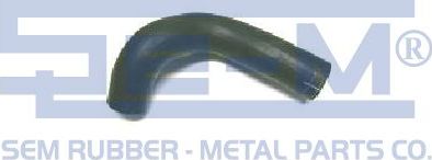 Патрубок системы охлаждения (радиатора) Sem Lastik. Артикул 8714