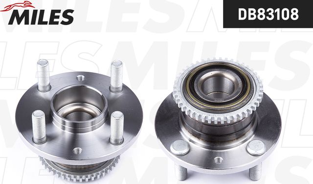 Ступица колеса с интегрированным подшипником Miles задняя правая/левая для Mazda 323 VI (BJ) 1994-2004. Артикул DB83108