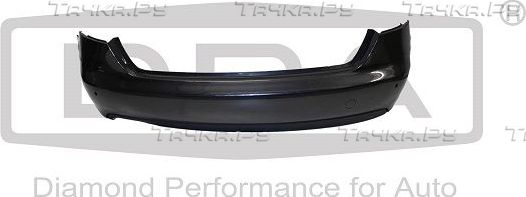 Бампер DPA задний для Audi A4 IV (B8) 2007-2015. Артикул 88070732702