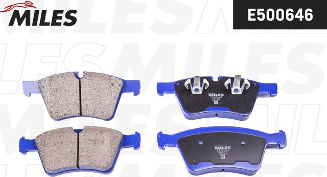 Тормозные колодки Miles (Керамика). Артикул E500646