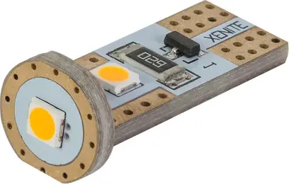 СВЕТОДИОДЫ С ОБМАНКОЙ T10 W5W CANBUS CAN 330Y Ц (Xenite). Артикул 1009627
