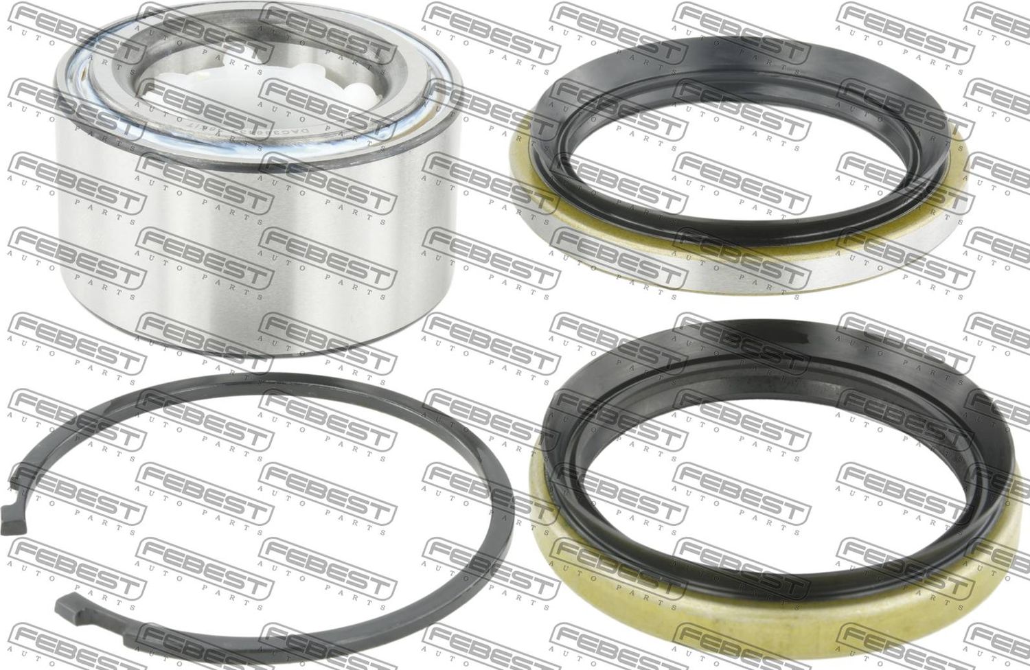 Ступичный подшипник (комплект) Febest. Артикул DAC386433-36KIT