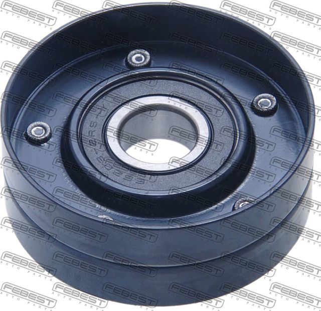Натяжной ролик (натяжитель) приводного поликлинового ремня Febest. Артикул 1887-ASJ
