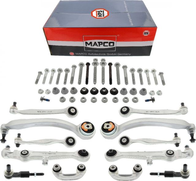 Поперечный рычаг передней подвески MAPCO правый/левый верхний/нижний для Audi A4 I (B5) 1994-2001. Артикул 59818/1HPS