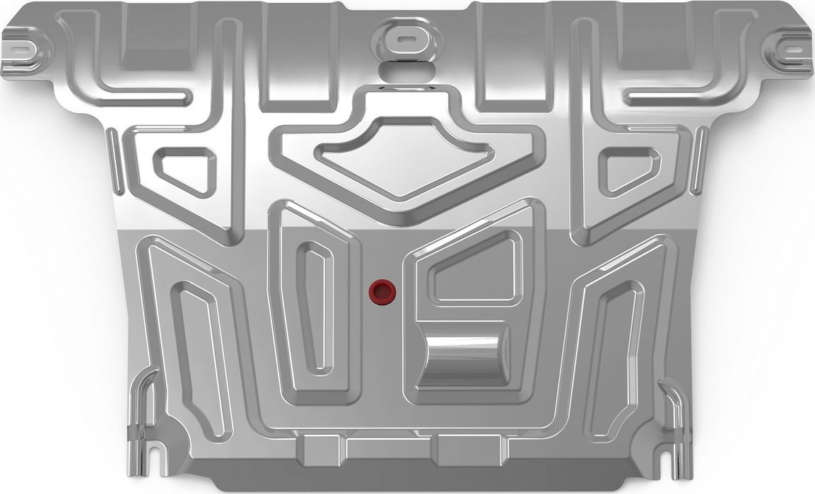 Защита алюминиевая АвтоБроня для картера и КПП Hyundai Creta I 2016-2021. Артикул 333.02366.1