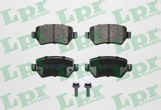 Тормозные колодки LPR. Артикул 05P1650