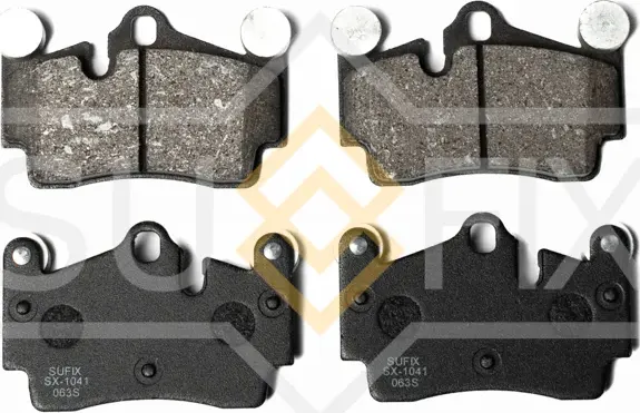 Колодки тормозные дисковые задние правые/левые AUDI Q7 (4LB) 2006-2015 (Sufix). Артикул SX1041