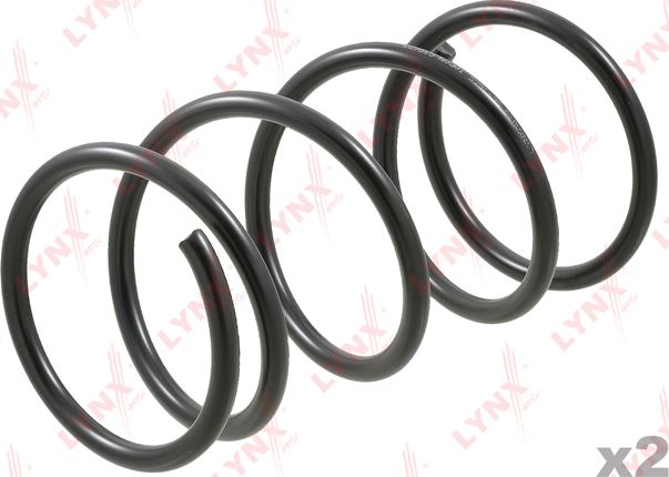 Пружина подвески LYNXauto передняя для Mitsubishi Lancer IX 2003-2013. Артикул SC-1666